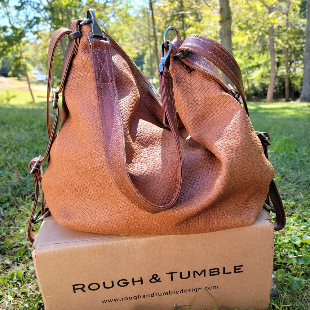 Rough and Tumble Vintage Hoop Hobo